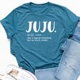 Juju For Mother's Day Idea For Grandma Juju Bella Canvas T-shirt Heather Deep Teal Juju For Mother's Day Idea For Grandma Juju Bella Canvas T-shirt Heather Deep Teal