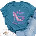 A Queen Was Born In September Happy Birthday To Me Bella Canvas T-shirt Heather Deep Teal