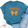 Vintage Tennessee Orange Cowgirl Coquette Bow Girl Tn Bella Canvas T-shirt Heather Deep Teal Vintage Tennessee Orange Cowgirl Coquette Bow Girl Tn Bella Canvas T-shirt Heather Deep Teal