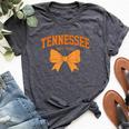 Vintage Tennessee Orange Cowgirl Coquette Bow Girl Tn Bella Canvas T-shirt Heather Dark Grey Vintage Tennessee Orange Cowgirl Coquette Bow Girl Tn Bella Canvas T-shirt Heather Dark Grey