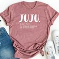 Juju For Mother's Day Idea For Grandma Juju Bella Canvas T-shirt Heather Mauve Juju For Mother's Day Idea For Grandma Juju Bella Canvas T-shirt Heather Mauve