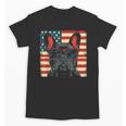 French Bulldog Dog Motif USA Patriot 4th Of July Unisex T-Shirt