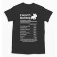 French Bulldog Facts Nutrition Frenchie Lover Unisex T-Shirt