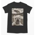 French Bulldog And UFO UFO And French Bulldog Selfie Unisex T-Shirt