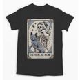 Frenchie Dog Mom Tarot Card French Bulldog Skeleton Mom Unisex T-Shirt
