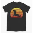 Retro Vintage French Bulldog Shirt Yoga French Bulldog Unisex T-Shirt