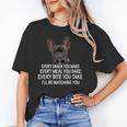 Every Snack You Make French Bulldog Mom And Frenchie Dad Unisex T-Shirt