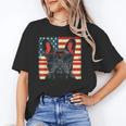 French Bulldog Dog Motif USA Patriot 4th Of July Unisex T-Shirt