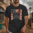 French Bulldog Dog Motif USA Patriot 4th Of July Unisex T-Shirt