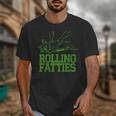 French Bulldog Rolling Fatties Dog Lover Puppy Owner Unisex T-Shirt