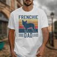 Vintage Frenchie Dad French Bulldog Unisex T-Shirt