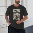 French Bulldog And UFO UFO And French Bulldog Selfie Unisex T-Shirt