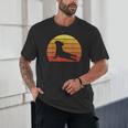 Retro Vintage French Bulldog Shirt Yoga French Bulldog Unisex T-Shirt