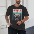 Tan Frenchie Jowls Fawn French Bulldog Mom Top Dad Unisex T-Shirt
