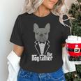 The Dogfather French Bulldog Dad Frenchie Papa T-Shirt Unisex T-Shirt