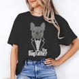 The Dogfather French Bulldog Dad Frenchie Papa T-Shirt Women's T-Shirt