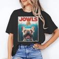 Tan Frenchie Jowls Fawn French Bulldog Mom Top Dad Women's T-Shirt