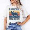 Vintage Frenchie Dad French Bulldog Women's T-Shirt