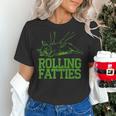 French Bulldog Rolling Fatties Dog Lover Puppy Owner Women's T-Shirt