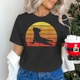 Retro Vintage French Bulldog Shirt Yoga French Bulldog Women's T-Shirt