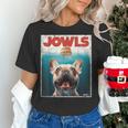 Tan Frenchie Jowls Fawn French Bulldog Mom Top Dad Women's T-Shirt