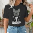The Dogfather French Bulldog Dad Frenchie Papa T-Shirt Women's T-Shirt