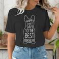 French Bulldog For Lover Happy Fathers Day Frenchie Dad Women's T-Shirt