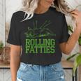 French Bulldog Rolling Fatties Dog Lover Puppy Owner Women's T-Shirt