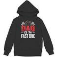 1 Year Old Racing Car Fast One Birthday 1St Family Dad Hoodie