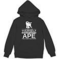 Always Be Yourself Ape メンズ レディース 猿 ゴリラ パーカー