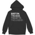 Burton -The Man Myth Legend パーカー
