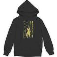 Camo US Flag French Bulldog Frenchie Patriot Dog Lover Unisex Hoodie