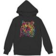 Colorful Tiger Tigers Fashion Graphic Hoodie