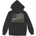 Dad Grandpa Great Grandpa American Flag Fathers Day 4 July Hoodie