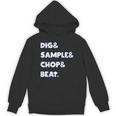 Dig&Sample&Chop&Beat シャツ Mpc ドラムサンプラー 音楽愛好家 パーカー