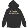 Edwin The Man The Myth The Legend Hoodie