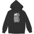 French Bulldog American Flag Frenchie Dog Unisex Hoodie