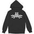 Fsm。空飛ぶスパゲッティモンスター。白いロゴ。無神論。贈り物 Hoodie