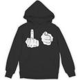 Fuck You シャツ 中指ポインティング Fuk You FUck You Hoodie