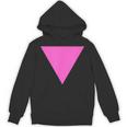 Gay Pride Upside Down Pink Triangle パーカー