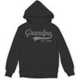 Grandpa Est 2025 Promoted To Grandpa 2025 New Grandpa Hoodie