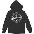 Grandpaw The Myth The Snack Dealer Fathers Day Dog Grandpa Hoodie