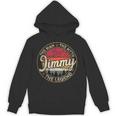 Jimmy The Man The Myth The Legend Personalized Name Hoodie