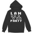 Lan Party レトロゲームtシャツ パーカー