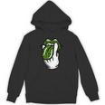 Lickmoke ウィードリーフパターン マリファナ420 大麻ポットギフト Hoodie