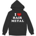 I Love Hair Metal I Heart Hair Metal パーカー