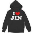 I Love Jin 私は愛する Jin パーカー
