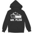 Mr Plow 面白い 皮肉なノベルティプラウトラック パーカー
