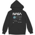 Nasa アルテミスミッション探査記章ワームロゴ Hoodie