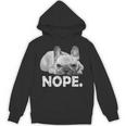 Nope Lazy French Bulldog No Dog フレンチブルドッグ パーカー